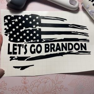 Let’s go Brandon Car decal ! Available in multiple colors!
